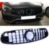 Grill kompatibel med Mercedes-Benz facelift GLC - GLC Coupé gloss black 2020+