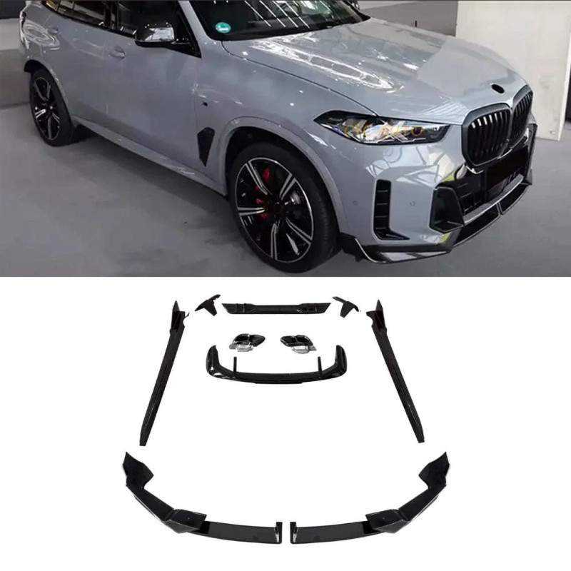 Aero kėbulo komplektas body kit blizgi juoda BMW X5 G05 LCI blizgi juoda