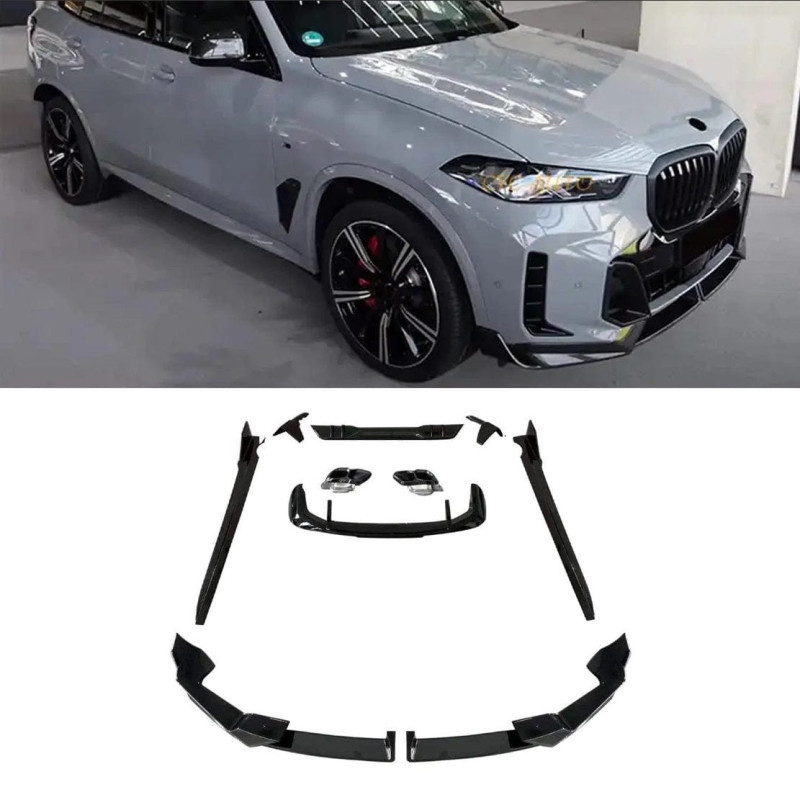 Aero kit body kit fényes BMW X5 G05 LCI fényes fekete sport teljesítmény megjelenés