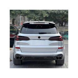 Aero kit body kit lucios pentru BMW X5 G05 LCI negru lucios sport performance look