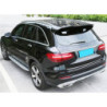 Tagspoiler kompatibel med Mercedes-Benz GLC X253 SUV blank sort