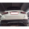 Tagspoiler kompatibel med Mercedes-Benz GLC X253 SUV blank sort