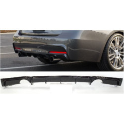 Diffuser compatibel met BMW F30 F31 335 look 3-serie glanzend zwart