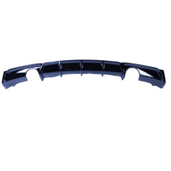Difusor trasero compatible con BMW F30 F31 335 mirada serie 3 negro brillante
