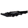 Diffuseur Mercedes Classe E W213 S213 embouts d'échappement noir brillant ronds (3)