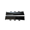 Diffuser compatible with Mercedes E Class W213 S213 Gloss Black Round Exhaust Trims