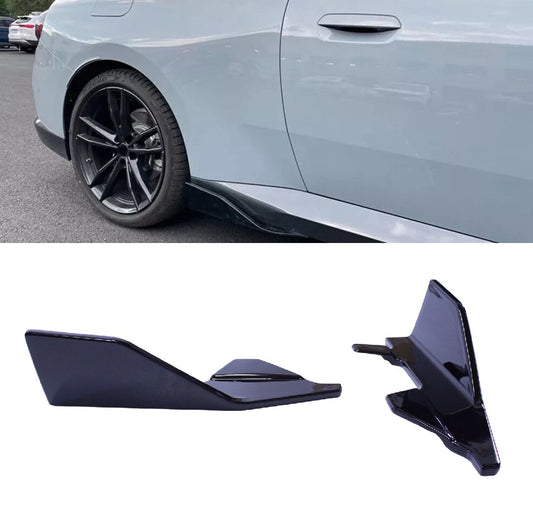 Sideskirts compatibel met BMW 2 serie G42 2-deurs glanzend zwart