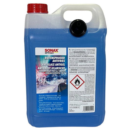 Windscreen washer fluid AntiFreeze+ClearView ready-to-use -20°C 5 l