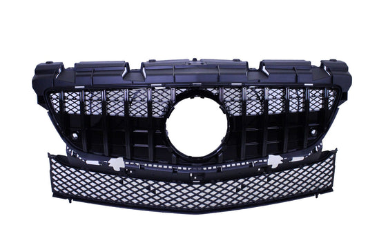 Calandre compatible avec Mercedes-Benz SLK R172 (2011-2015) noir brillant