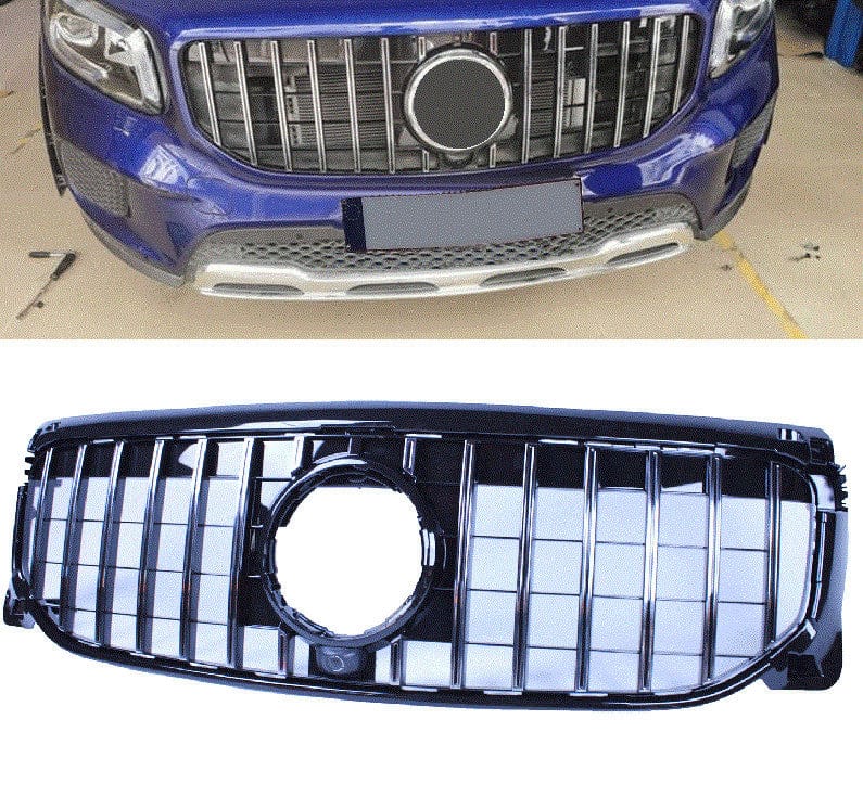 Grill Grill compatibel met Mercedes-Benz GLB X247 (2019-2023) chrome