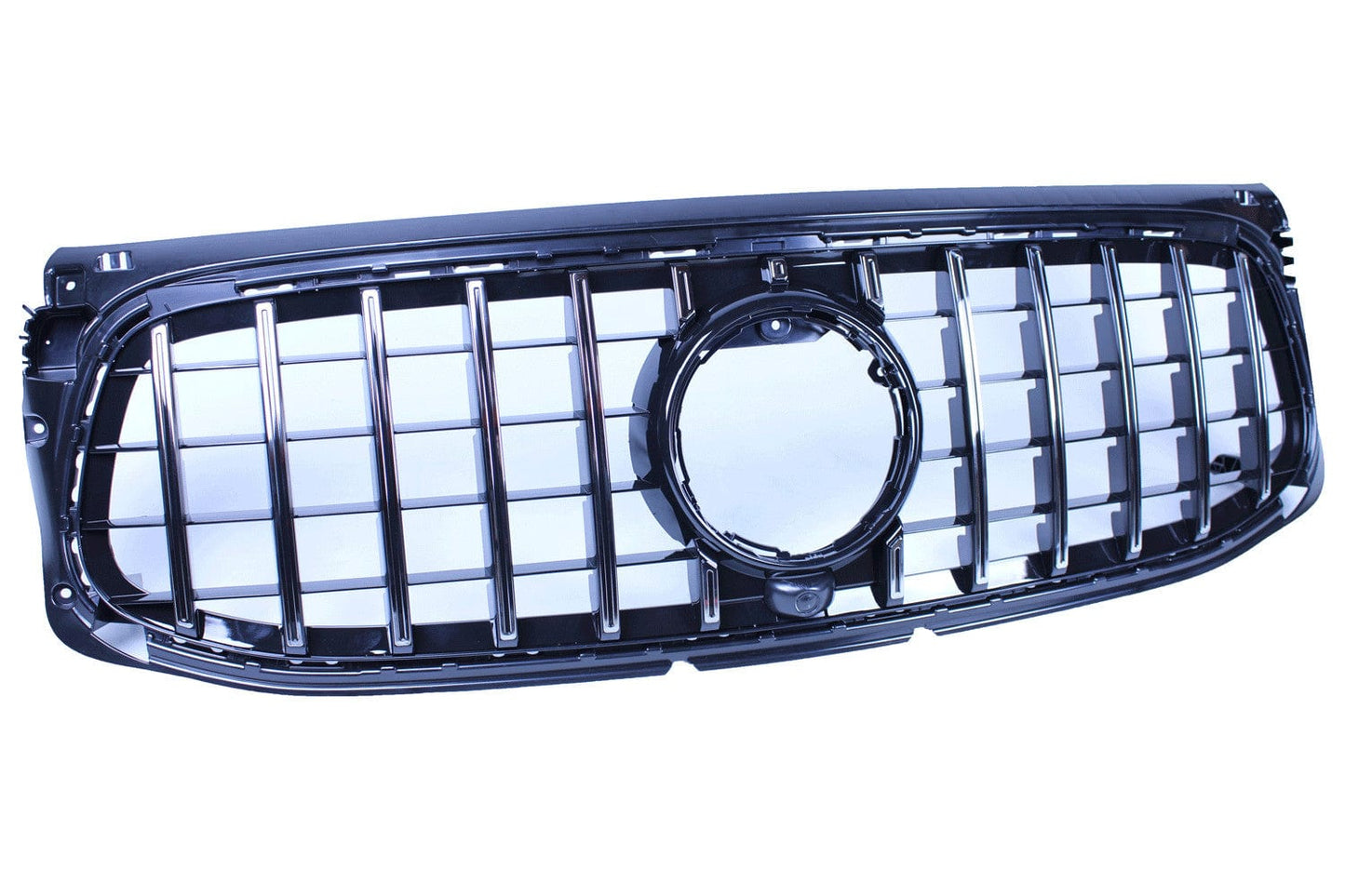 Grill Grill compatibel met Mercedes-Benz GLB X247 (2020-2023) chrome voor AMG line