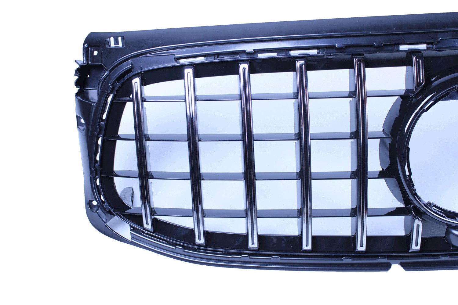 Grill Grill compatibel met Mercedes-Benz GLB X247 (2020-2023) chrome voor AMG line