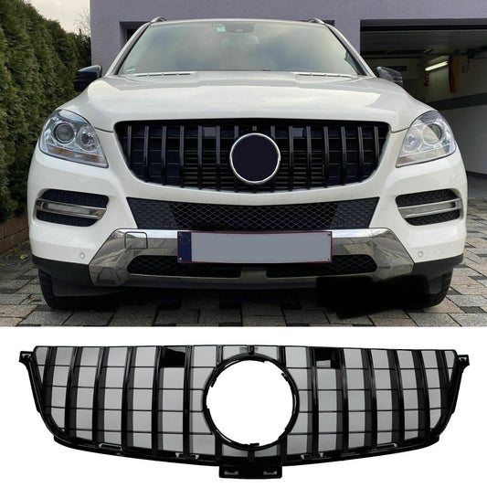 Grill Grill compatibel met Mercedes-Benz W166 ML zwart