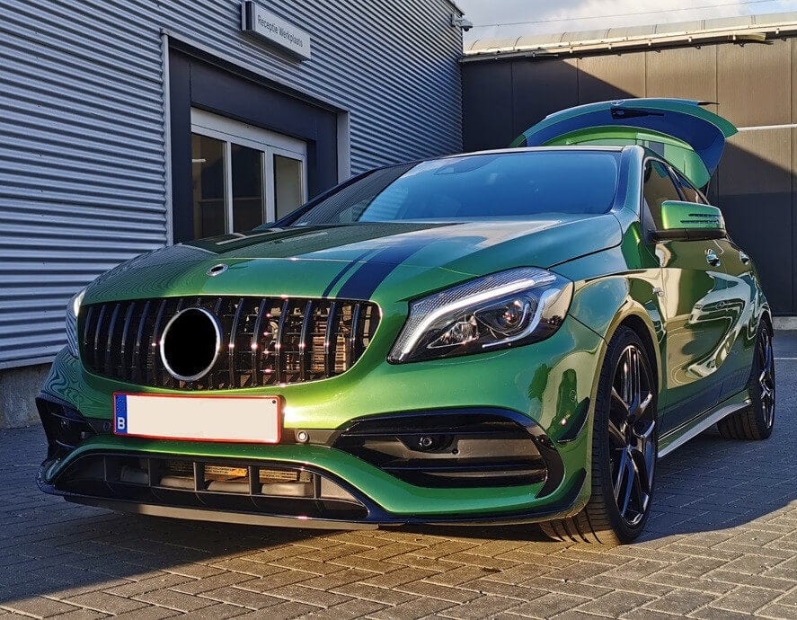 Grill Grill compatibel met Mercedes-Benz W176 A klasse facelift zwart