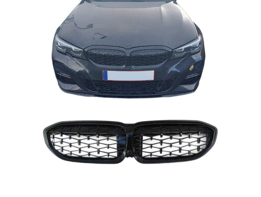 Grill Grill nieren compatibel met BMW 3 serie G20 diamond grill