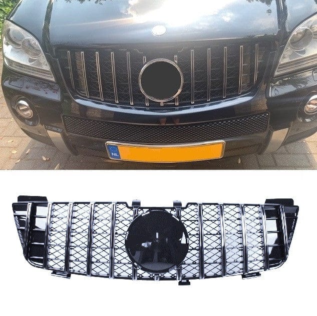 Grill compatible with Mercedes-Benz W164 ML chrome 2005-2008