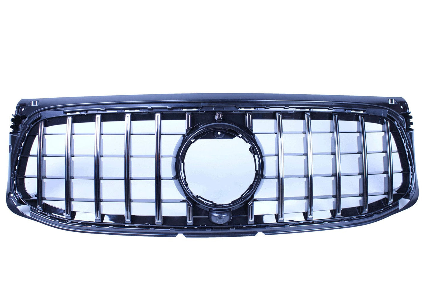 Grill compatible with Mercedes-Benz GLB X247 (2020-2023) chrome for AMG line