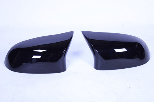 Spiegelkappen compatibel met BMW F15 F16 F25 F26 X3 X4 X5 X6 glanzend zwart