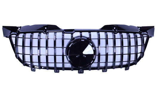Grill compatible with Mercedes Sprinter W906 2009-2013 glossy black