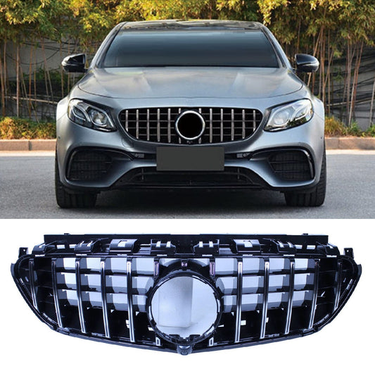 Grill compatible with Mercedes E63 2017-2019 chrome