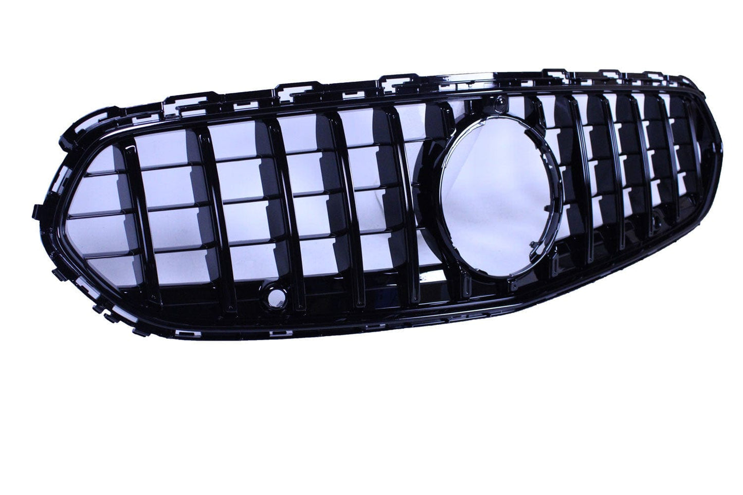Grill compatible with Mercedes C class W206 glossy black non AMG line