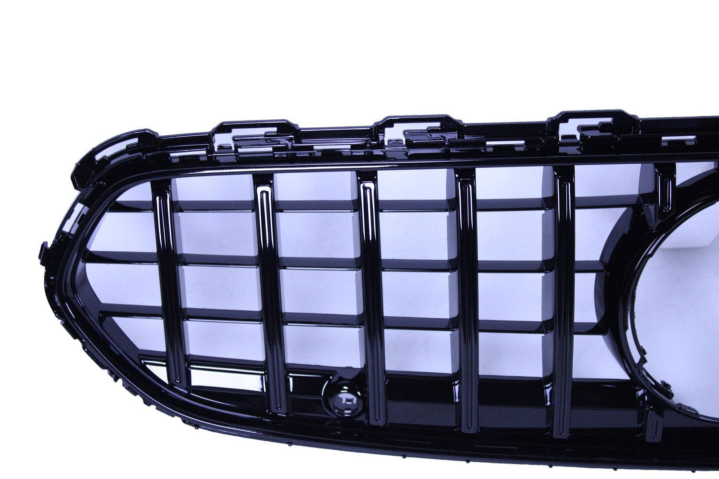 Grill compatible with Mercedes C class W206 glossy black non AMG line