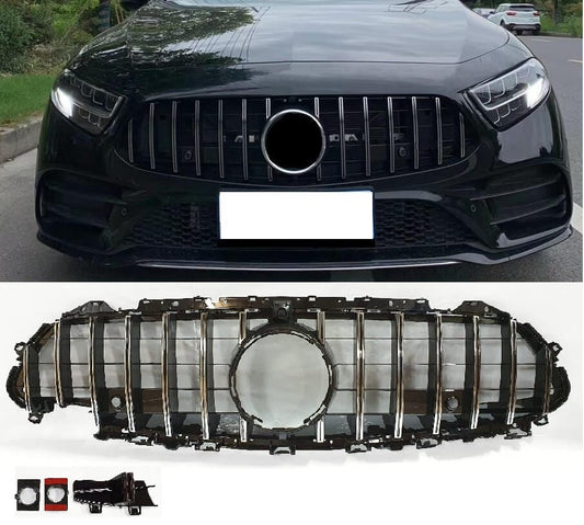 Grill compatible with Mercedes-Benz CLS C257 chrome